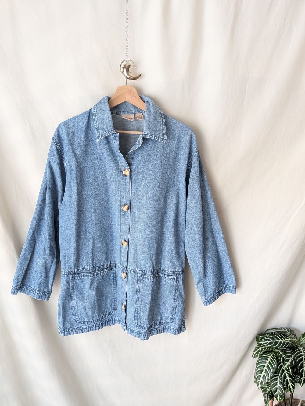 Crossroads Denim Chore Shirt Jacket